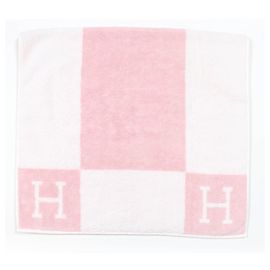 Hermès Hermes Avalon Cotton Bath Towel Pink