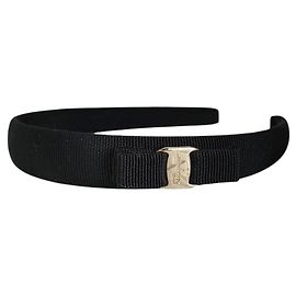Accessorio per capelli Salvatore Ferragamo Vara Nero
