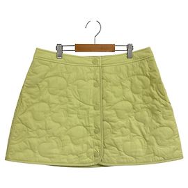 Falda Mini Coachtopia Loop Acolchada en Corazón Amarillo