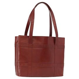 Givenchy Vintage Tote Bag Leather Brown