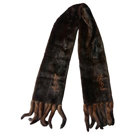 Yves Saint Laurent Foulards Marron clair Marron foncé