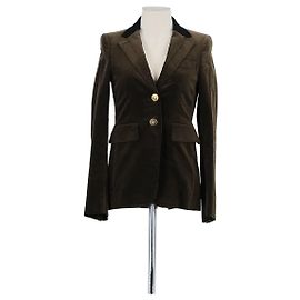 Gucci Blazer in cotone marrone Marrone