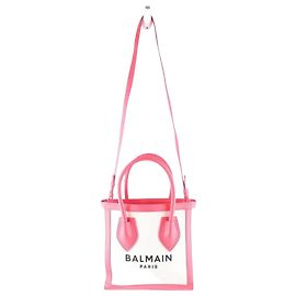 Cabas Balmain Army Beige en Tissu Beige
