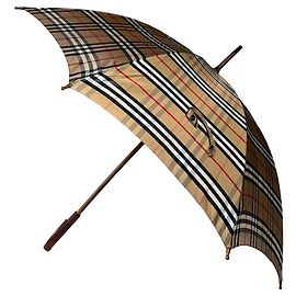 Vintage Burberry Nova Check Umbrella Beige Beige