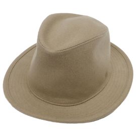 Sombrero Fedora de Cachemira Beige Fidelio de Hermès Beige