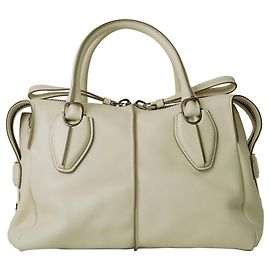 Tod's D STYLING Tote Bag Aus weiß