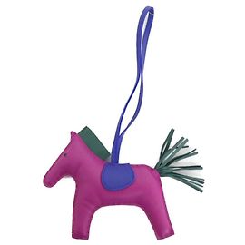 Charm de sac accessoire Hermès Rodeo MM Violet