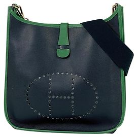 Bolsa Tote Evelyne 1 GM da Hermès Azul