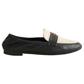 Tory Burch Mocasines de cuero negro Negro