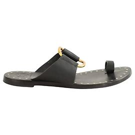 Tory Burch Sandali in pelle neri Nero