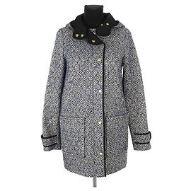 SéZane Mantel Blau aus Polyester Größe S Blau