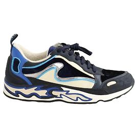 Sandro Sneakers in pelle blu Blu