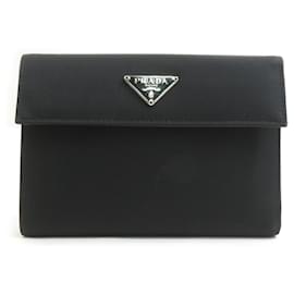 Prada Tri-fold Wallet Black