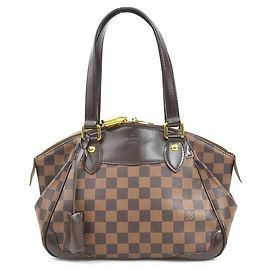 Louis Vuitton Damier Verona PM Handtasche Braun Damier ebene