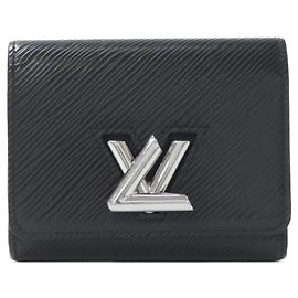 Cartera Compacta Twist Epi Louis Vuitton Negro