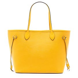 Louis Vuitton Neverfull MM Epi Amarillo Amarillo