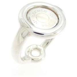 Hermès Hermes 925 Silver Band Ring Other
