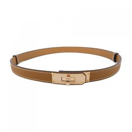 Hermès Hermes Kelly 18mm Brown Belt Brown