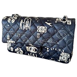 Borsa Chanel Timeless Classic nera in pelle Nero