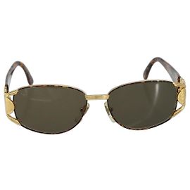 Gafas de sol Fendi de metal Dorado