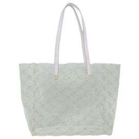 Stella Mc Cartney Sacola de compras em vinil com logo Stella McCartney Outro