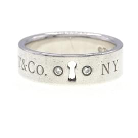 Anello a chiave con foro per donna Tiffany & Co. Argento