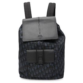 Christian Dior Dior Oblique Trotter Rucksack Schwarz