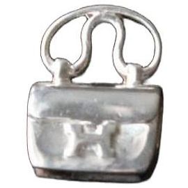 Hermès Constance Tasche Anhänger Silber 925 Silber