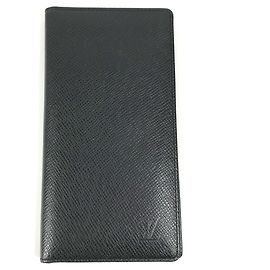 Cartera Larga Taiga Louis Vuitton Negro Gris
