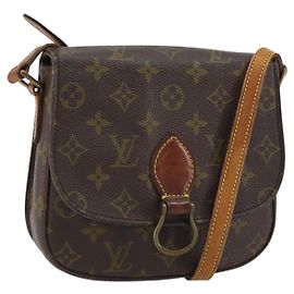 LOUIS VUITTON Monogram Saint Cloud MM Shoulder Bag M51243 LV Auth 161519 Monogram