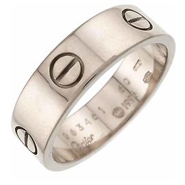 Cartier Love #60 Ring in 18K White Gold Other