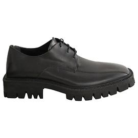 Balenciaga Scarpe stringate in pelle nera Nero