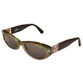Gianni Versace occhiali da sole Nero Multicolore D'oro