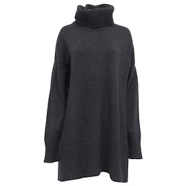 Oversized Rollkragenpullover aus grauer Kaschmirwolle von Dolce & Gabbana Grau