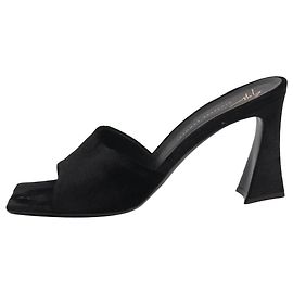 Giuseppe Zanotti Tacchi in velluto nero - taglia EU 40 (UK 7) Nero