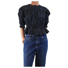 Ulla Johnson Top corto negro - talla UK 6 Negro