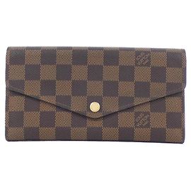 Cartera Sarah Damier Louis Vuitton Castaño