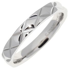 Anello Chanel Matelassé Pt950 Argento