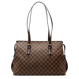 Chelsea Damier Ebene Marrone Louis Vuitton Marrone