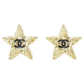 Orecchini a perno neri Chanel ABC947 Nero
