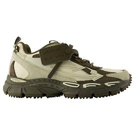Tênis Be Right Back - OFF WHITE - Couro - Verde Verde