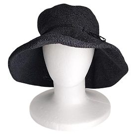 Autre Marque CA4LA Spezial-Make-up für den CA4LA Papier-Hut mit breiter Krempe Schwarz