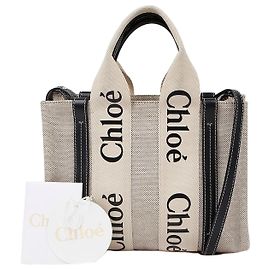 Chloé Borsa a spalla Woody Small Blu