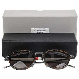 Thom Browne TB Cat Eye Sunglasses Brown