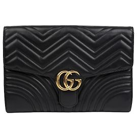 Gucci Clutch GG Marmont Nero