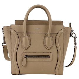 Céline Borsa a Spalla Nano Tote Marrone