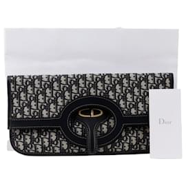 Dior Oblique Folding Clutch Blue