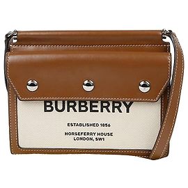 Burberry Bolsa de ombro cruzada Hospeary Marrom