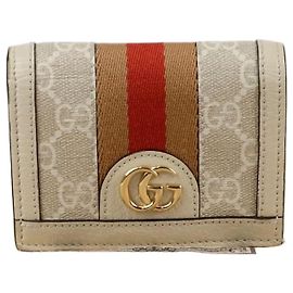 Gucci Tarjetero Ophidia Blanco
