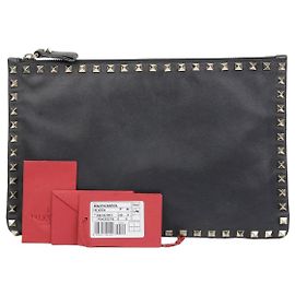 Valentino Clutch Rockstud Nero